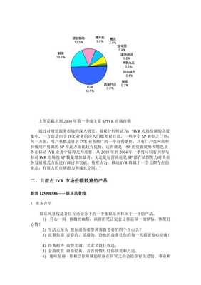 北京IVR产品市场调查报告